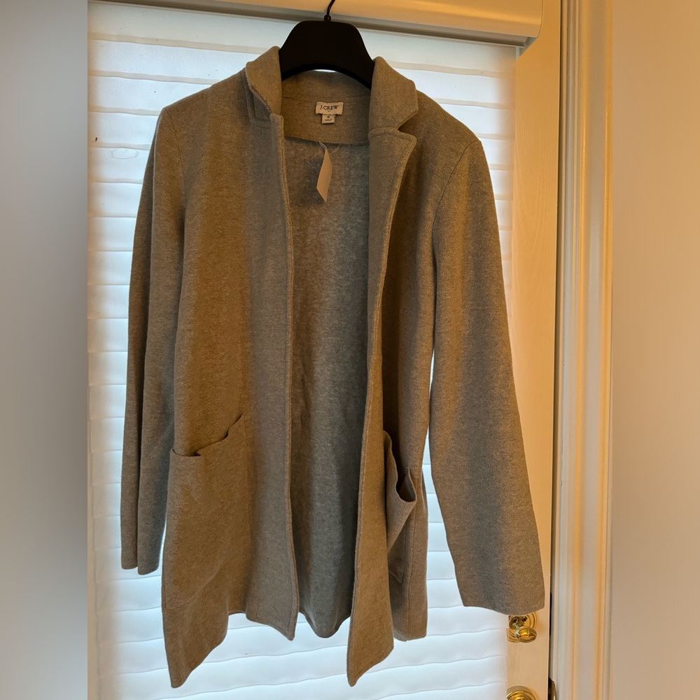 J. Crew sweater cardigan blazer